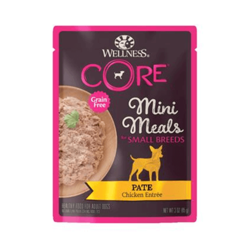 Wellness CORE Mini Meals Pate chicken entree for dogs (85g)_1
