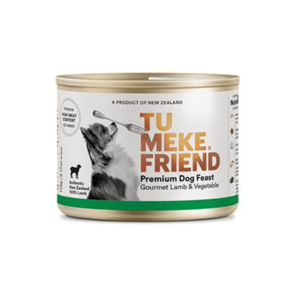 Tu Meke Dog Can Food Gourmet Lamb | Vegetable (175g)_1