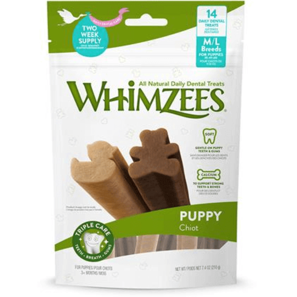 Whimzees Puppy M/L (14 Chews)_1